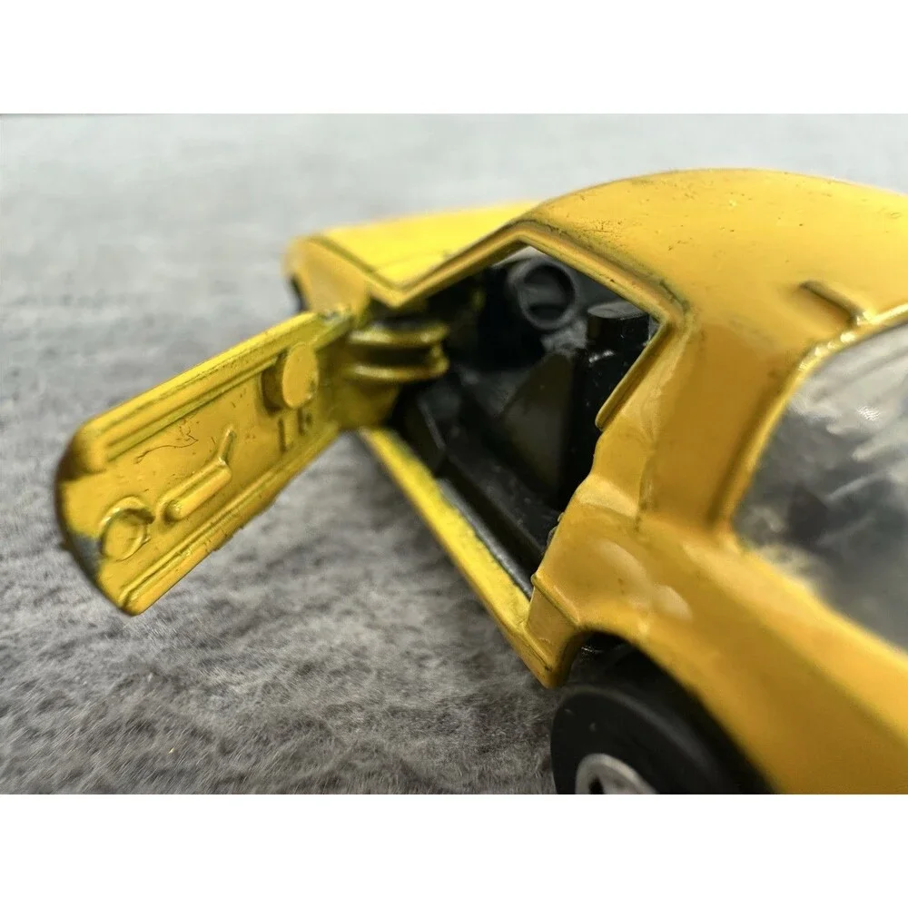 ROAD CHAMPS Die Cast #41 Mazda RX7 Black Car T5